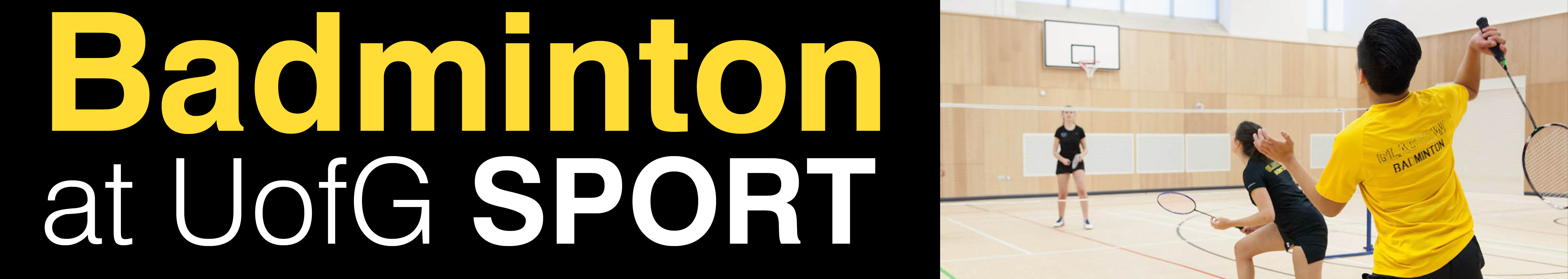 Badminton at UofG Sport