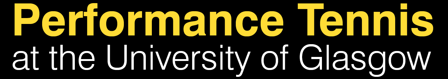 Performance Tennis at the University of Glasgow
