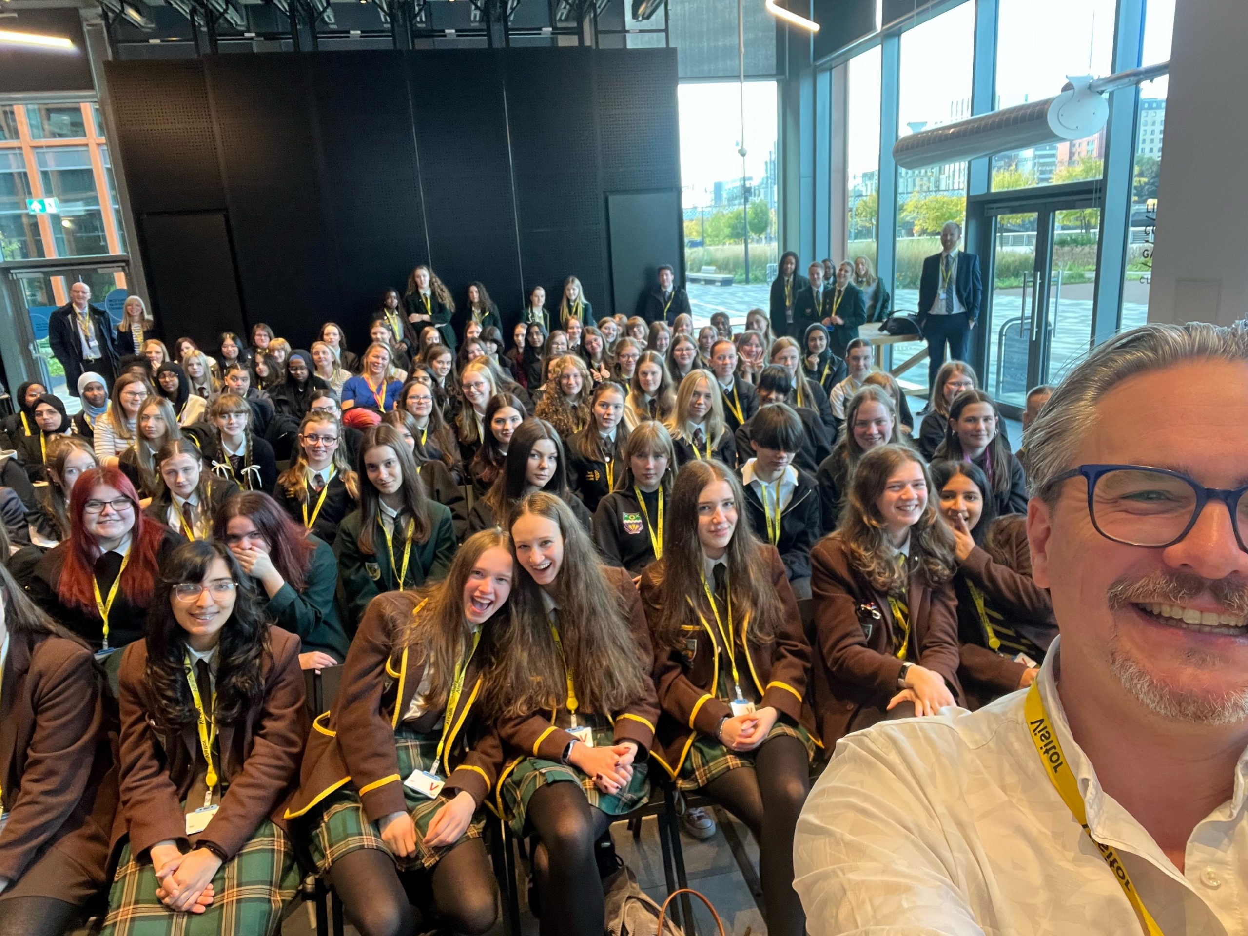 Dr Matthew Barr leads an event at the 2024 Ada Scotland festival