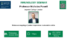 Poster for Immunology seminar for Prof Nick Powell of which the date, time and location are included in the accompanying text