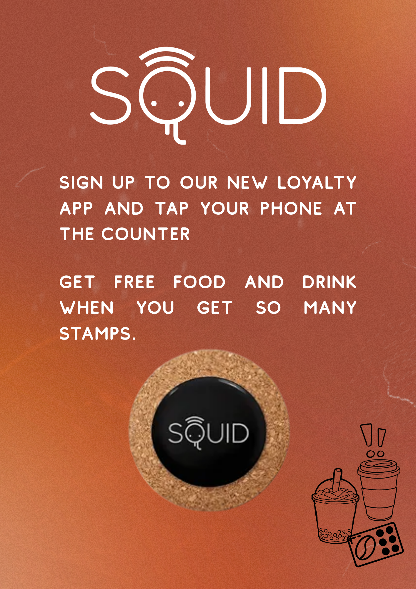 Squid Offers! New food and drink loyalty app