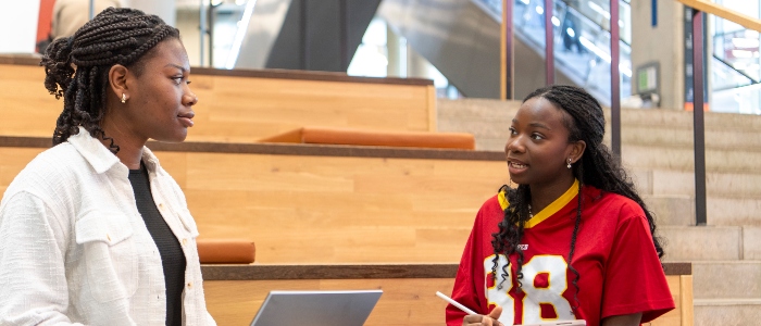 Studying at the James McCune Smith Learning Hub