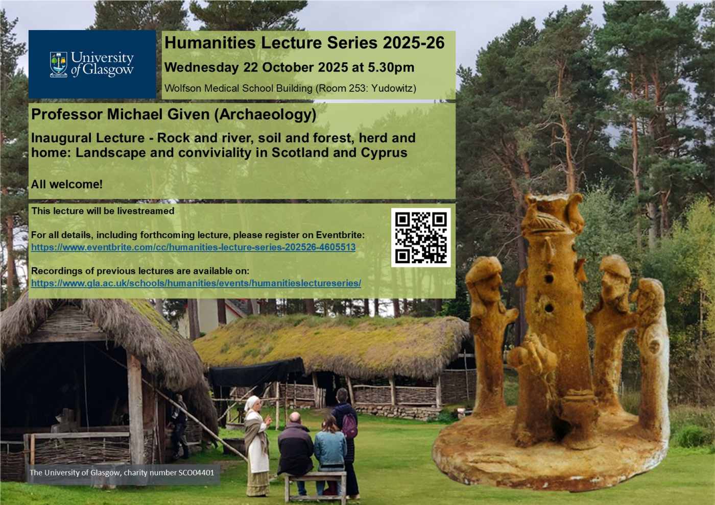 Poster Michael Given Inaugural lecture 22 Oct 2025