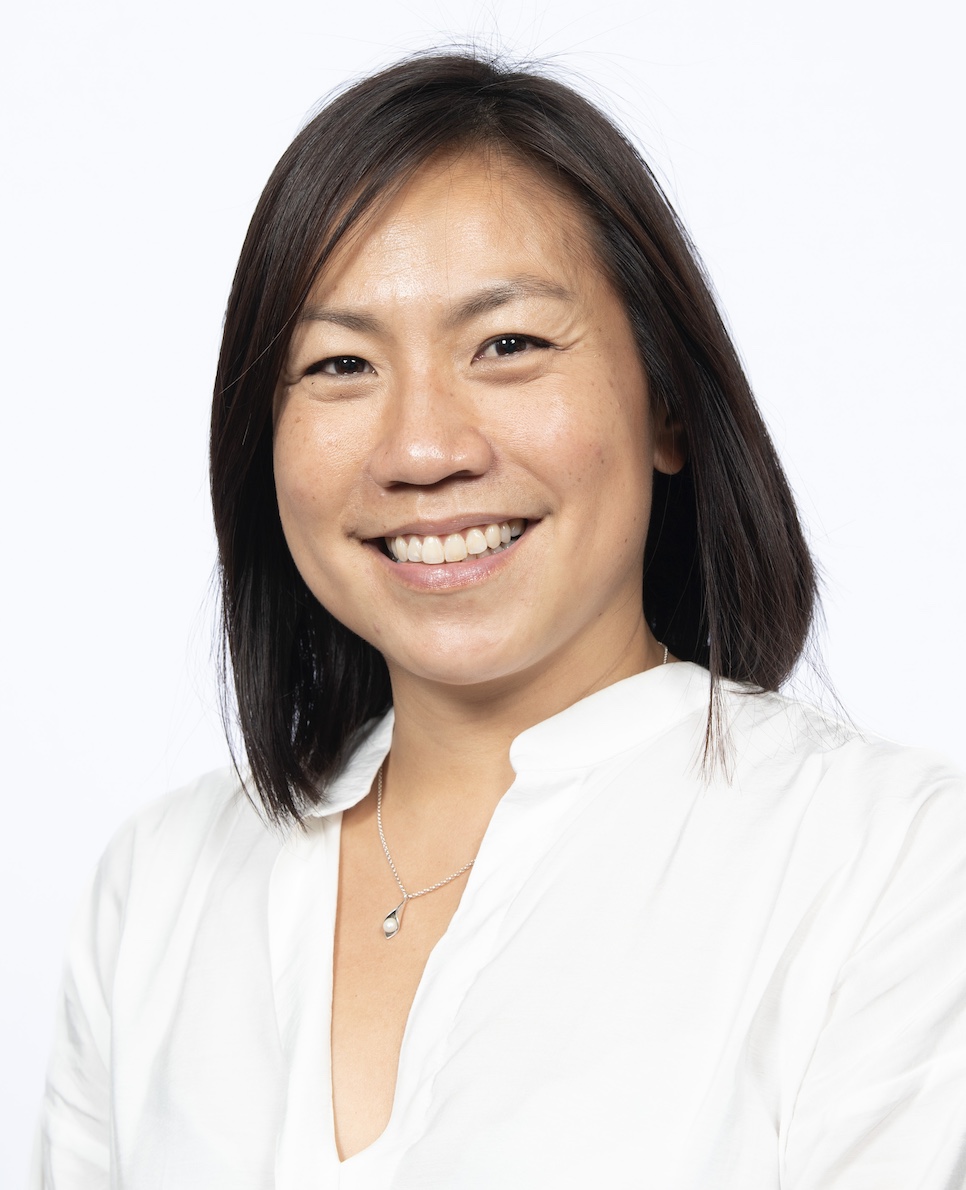 A head and shoulders portrait shot of Professor Antonia Ho against a white background