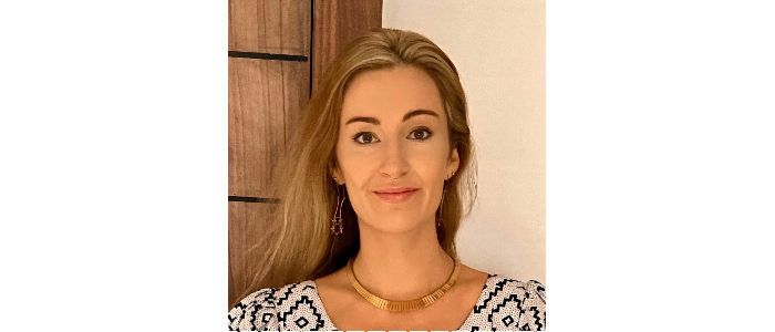 Fabiola Creed, smiling at camera