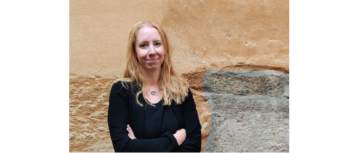 Virve Marionneau, smiling at camera