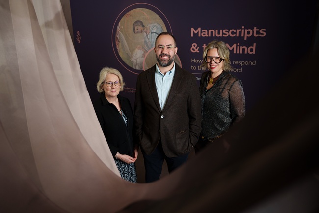 Left to Right Fionnuala Croke, Prof Garrick Allen & Dr Jill Unkel. Photo Credit Fran Veale