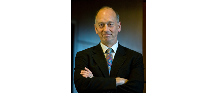 Malcolm Sparrow, smiling at camera