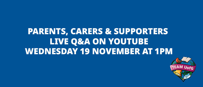 parents Q&A 19 Nov 2025 at 1pm