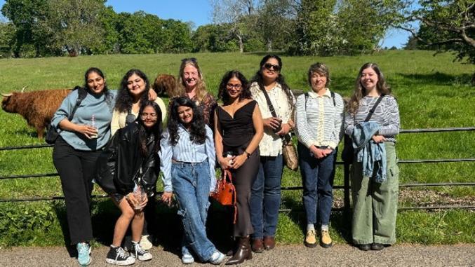 Group of Students at Pollock Country Park