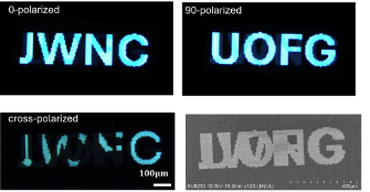 JWNC and UoG mapped onto an etch