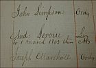 Andrew Service log