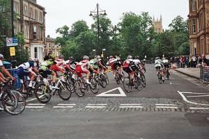 Glaswow bike race