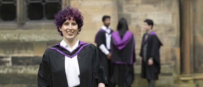 Student at Graduation