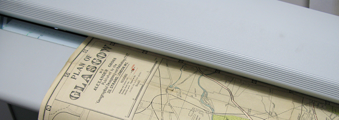 scanner with map
