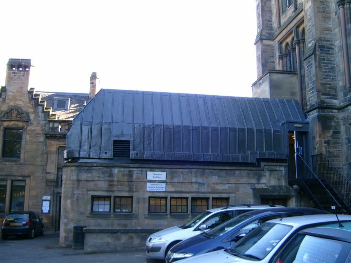 Front view of the Thomson Building