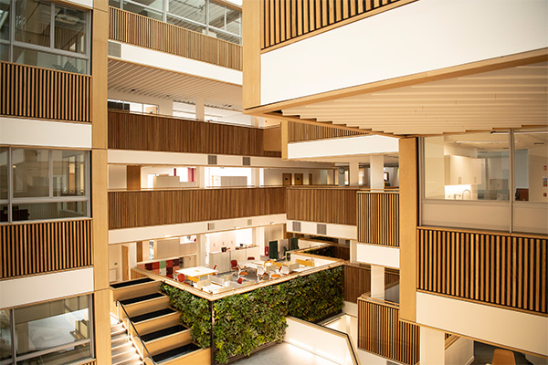 Interior of the Clarice Pears Building