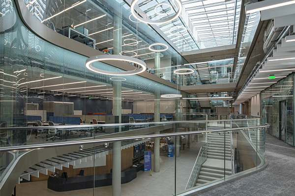 Interior of the Advanced Research Centre