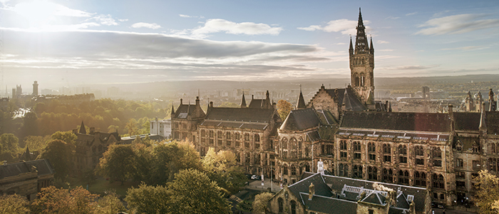 A lovely view of the University in true, dreamy Hogwarts style