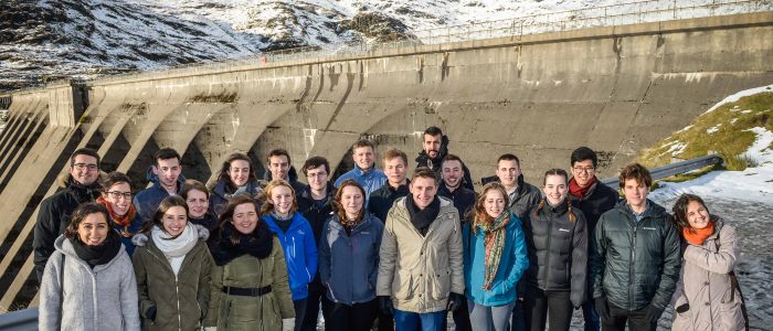2017 Scholarship Students at Cruachan Power Station 