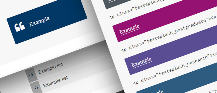 Content elements