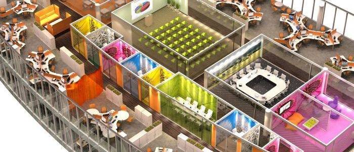 Space Management 3D Image of Rooms & Furniture