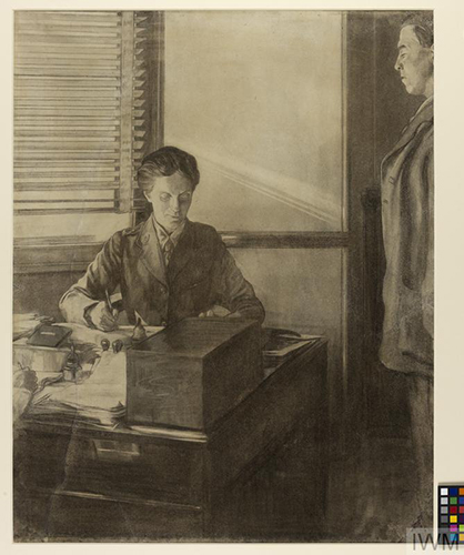 Dr Flora Murray: Endell Street Hospital, London © IWM (Art.IWM ART 2767)