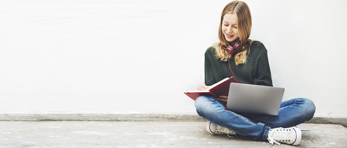 Image of a postgrad research student