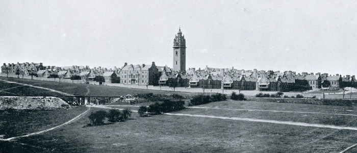 Ruchill Hospital with tower GGHB Archives