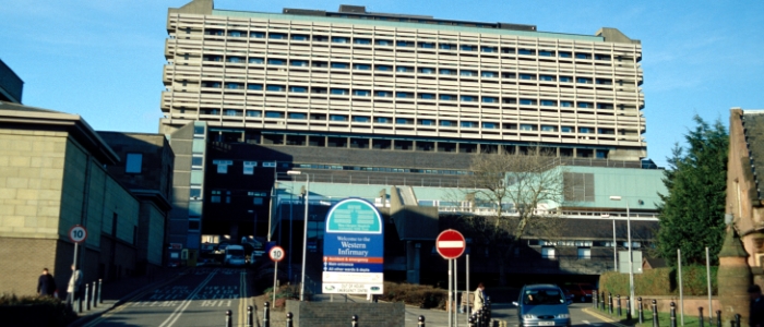 Western Infirmary colour Medical Illustration