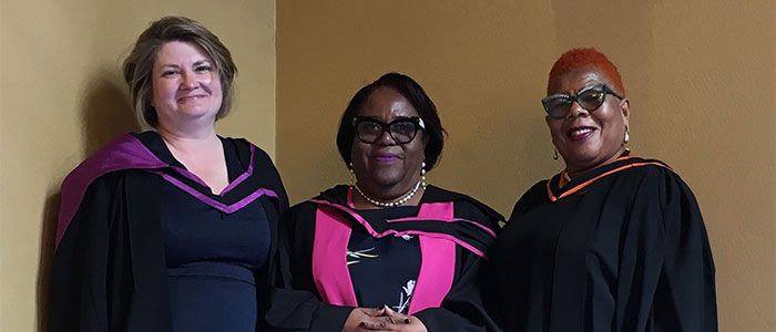 UWI archivists & Moira Rankin 700