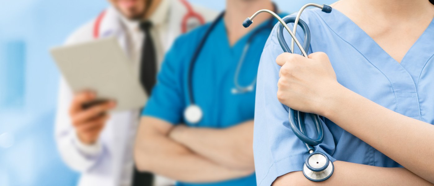 a nurse and a doctor 