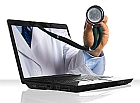 laptop and doctor