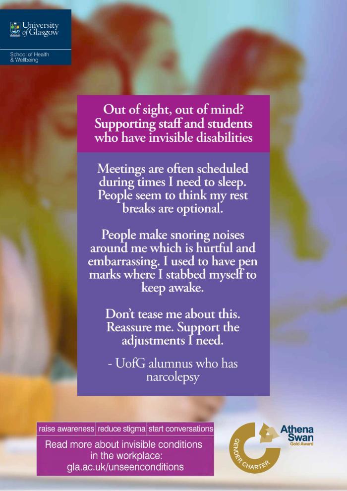 narcolepsy poster