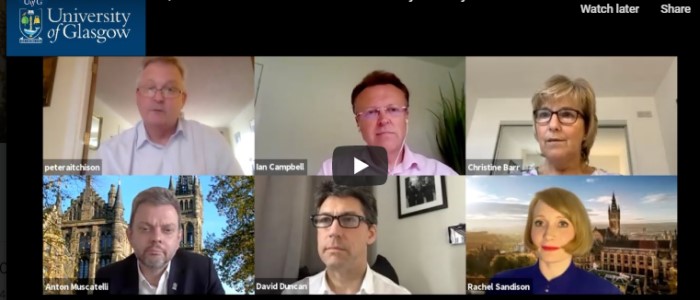 A Youtube screenshot form a staff Q&A held on 19 May 2020