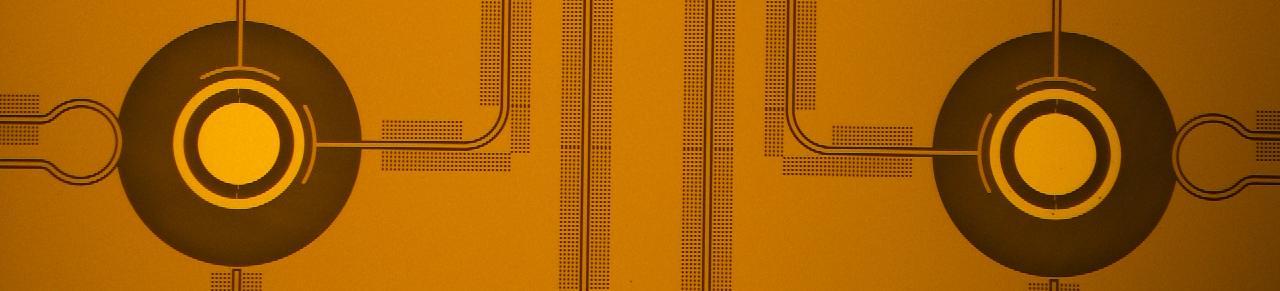 two concentric qubits