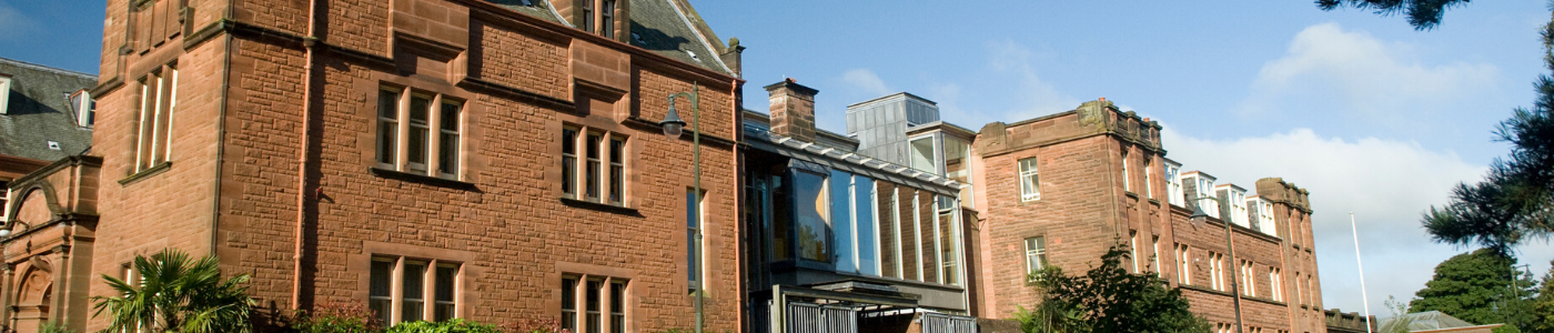 Rutherford McCowan Building in Dumfries