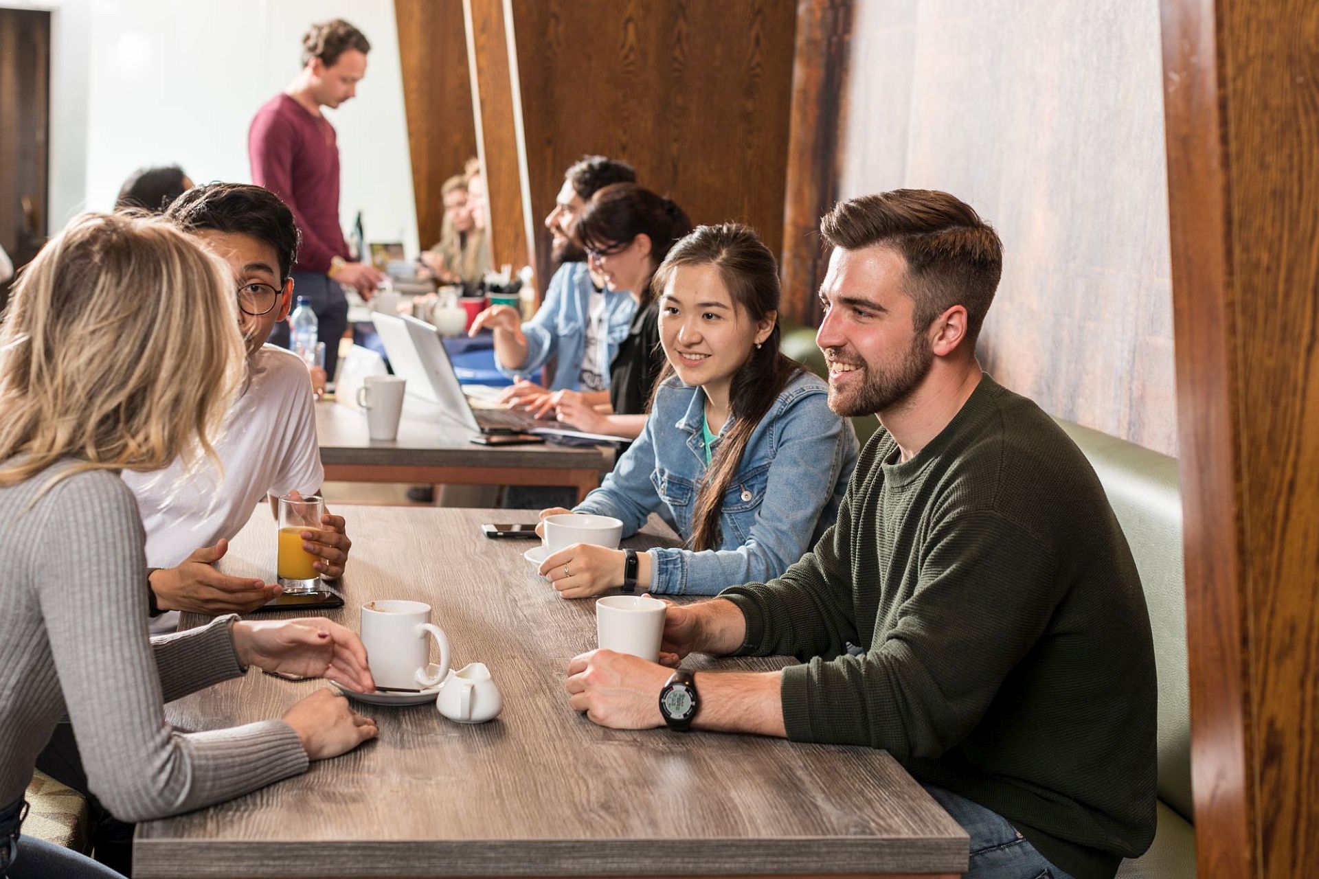 Students in the Gilchrist Postgraduate Club