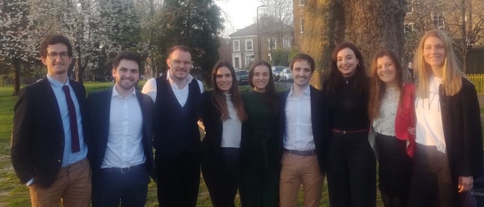 Group photo of Finance and Social Justice Project members