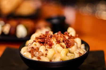 Bowl of mac and cheese