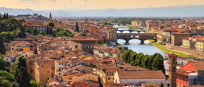 View of Florence Italy