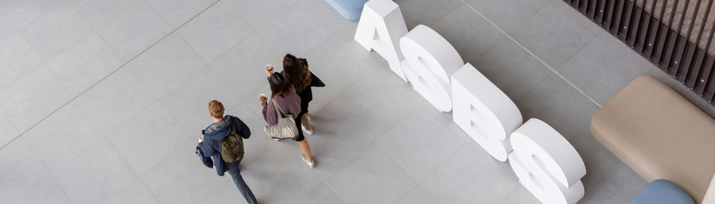 Interior of the Adam Smith Business School & Postgraduate Taught Hub