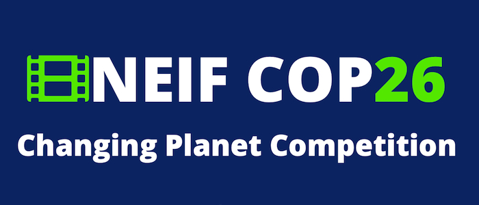 A logo image for the COP26 video outreach competition organised by SUERC.