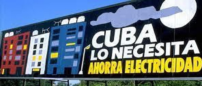 Billboard poster in Cuba