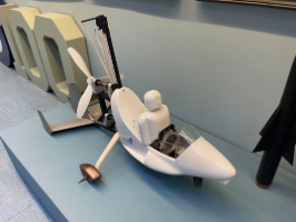 Autogyro wind tunnel model