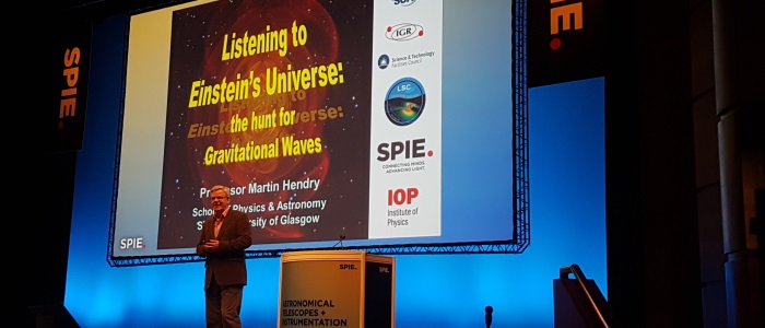 Giving talk at SPIE Astronomical Telescopes + Instrumentation 2016