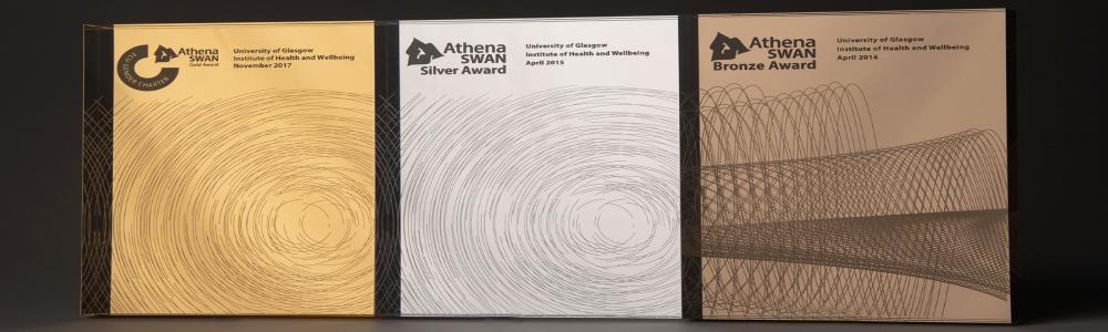 Athena Swan gold, silver and bronze awards
