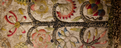 Splash format of Embroidery