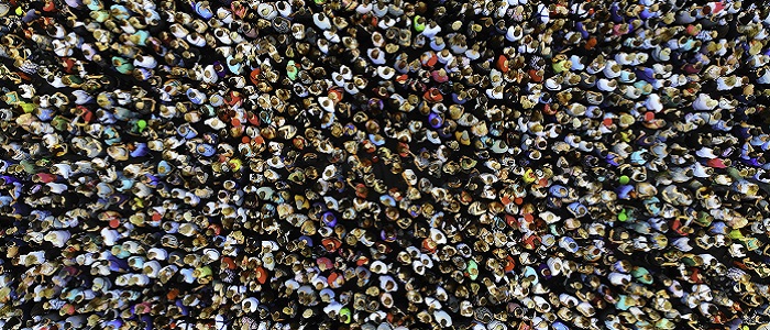 View of a crowd of people from above. Source iStockphoto | Dmytro Varavin https://www.istockphoto.com/photo/big-crowd-of-people-people-gathered-together-in-one-place-top-view-from-drone-gm1357524756-431402297