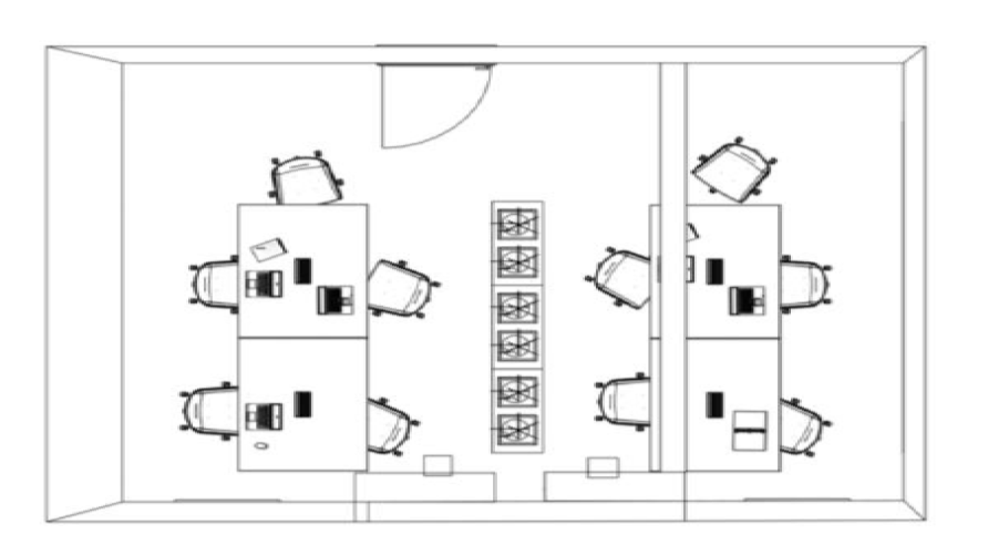 9 Uni gardens room 101 floorplan